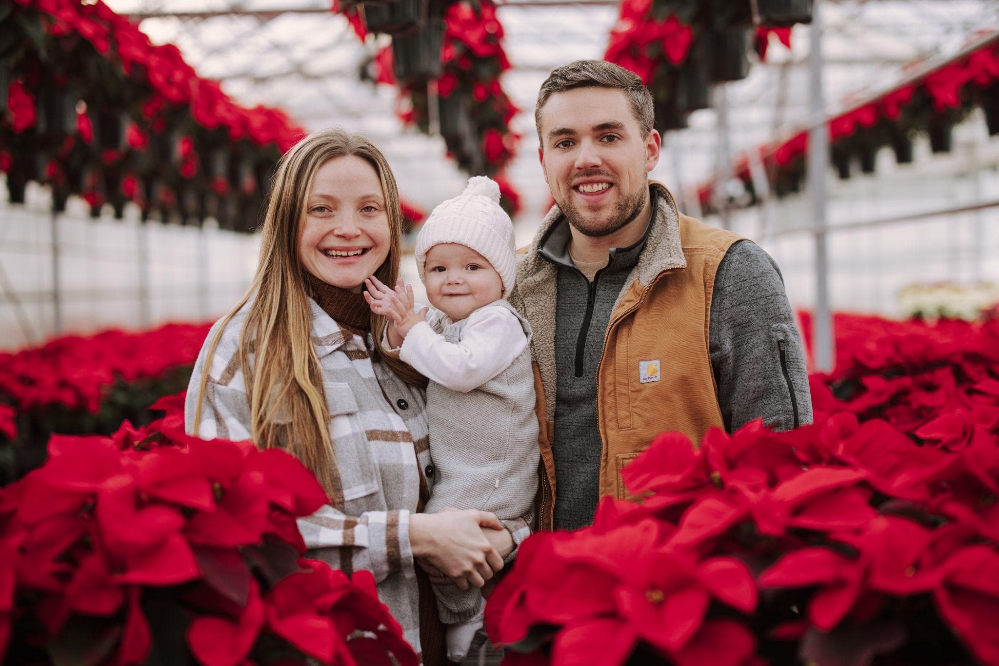 Noah M Rankin with his wife Jocelyn and their daughter Evelyn
